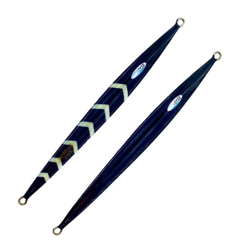 JYG Pro Fishing Stryke Jig Black 80G