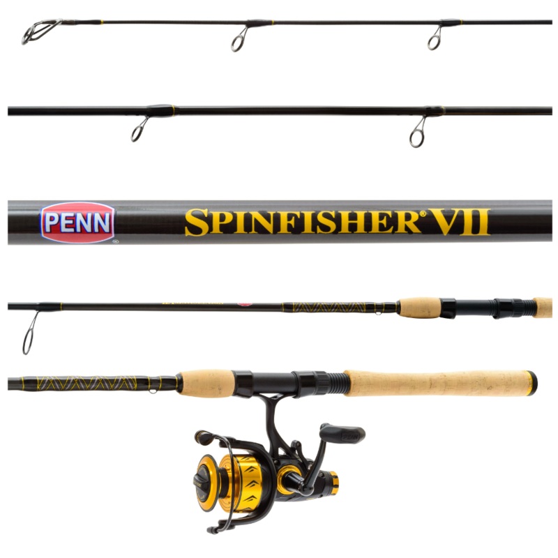 Penn SSVII4500LL701M Spinfisher VII Live Liner Spinning Combo 7′