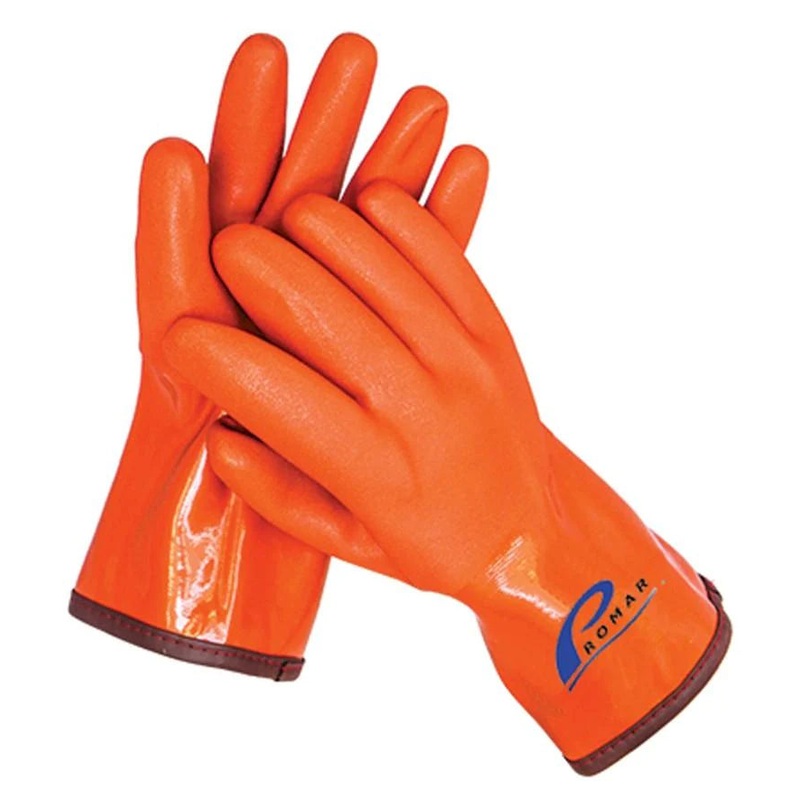 Promar Insulated ProGrip Gloves, Orange, Large