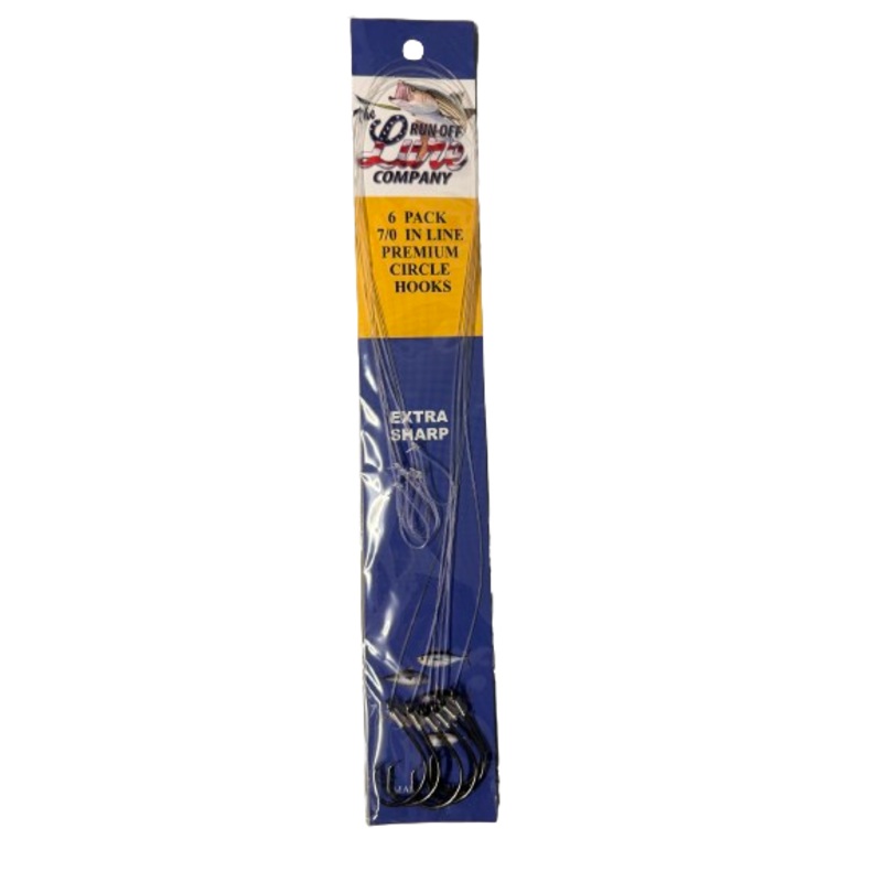 Run Off Lures In line Premium Circle Hooks 9/0