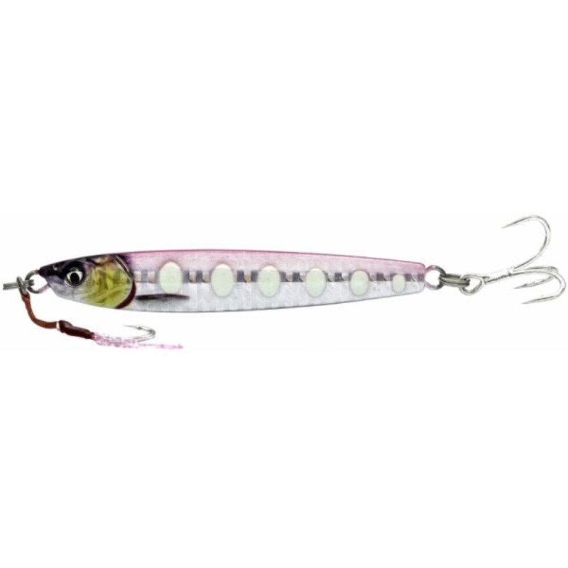 Savage Gear Long Cast Minnow Pink Glow 1 1/3oz
