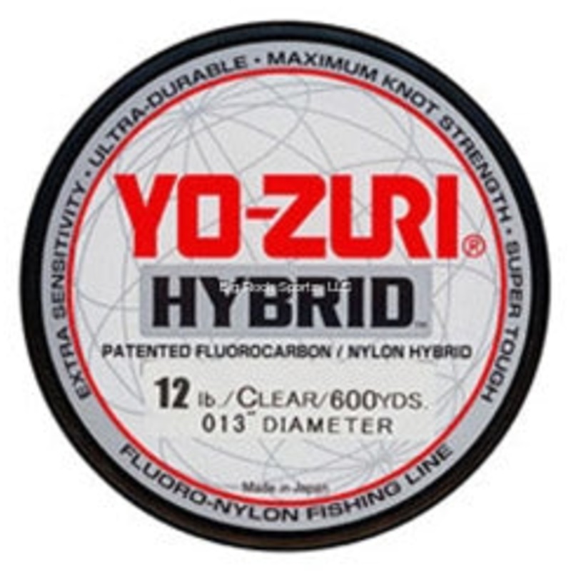 Yo-Zuri Hybrid Fluorocarbon Main Line Fishing Line Clear 30lb