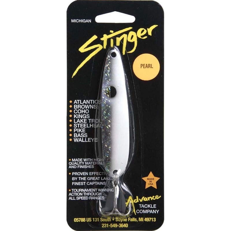 Advance Tackle Stinger, Dirty White Boy, 3 3/4″
