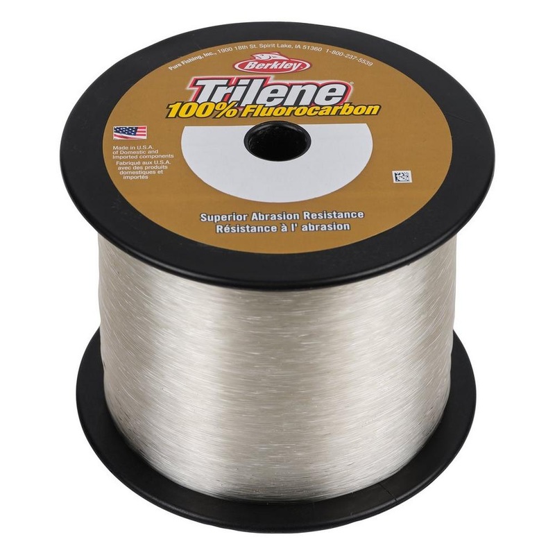 Berkley Trilene 100% Fluorocarbon Professional Grade Line Clear 2000 Yards 10lb