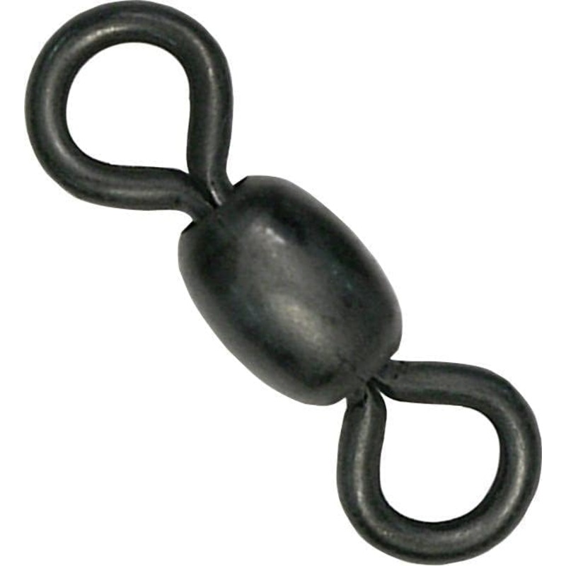 Billfisher Stainless Crane Barrel Swivels Dull Black #1 475LB 1000PK