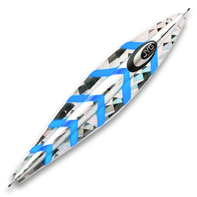 JYG PRO Fishing Rigged Wyld Slow Pitch Jigs Blue 120G