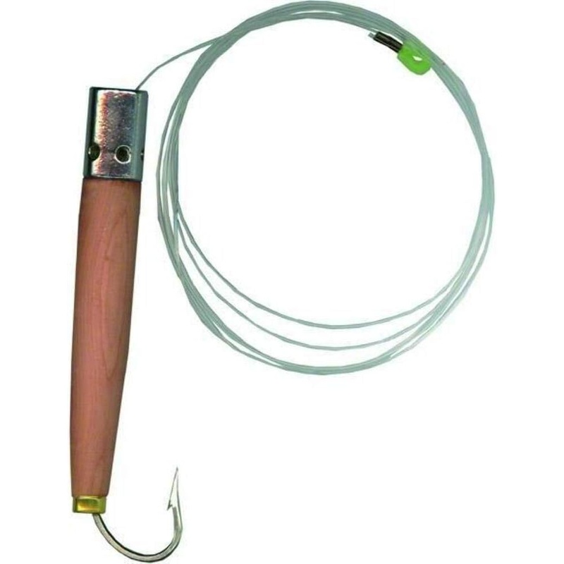 Sea Striker 6″ Rigged Jet Head Cedar Plug Natural
