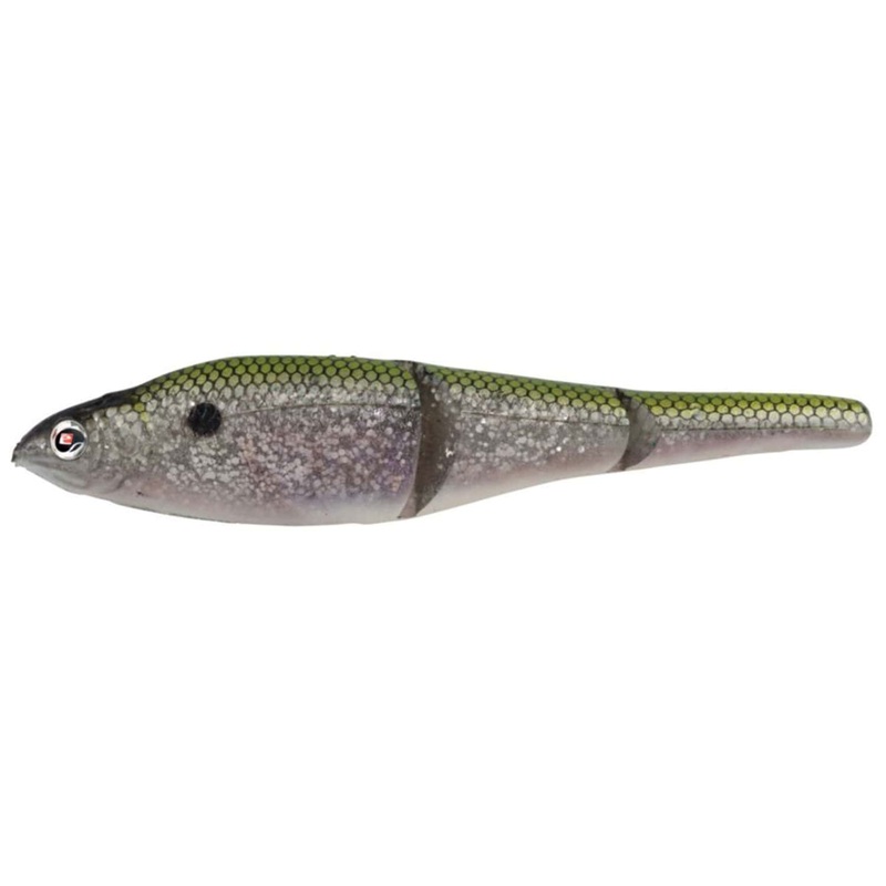 Sebile Magic Swimmer Soft HGR – Holo Greenie 8″