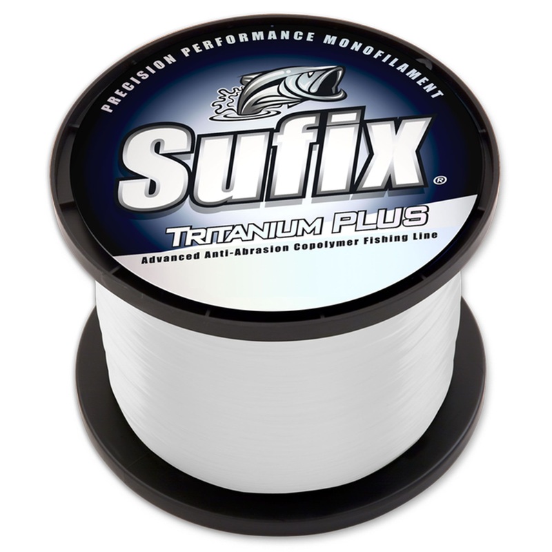 Sufix Tritanium Plus Monofilament Line Clear 30lb – 1785yd