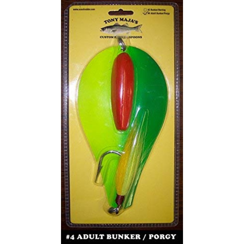 Tony Maja Custom Bunker Spoons, #4 Multi-Color