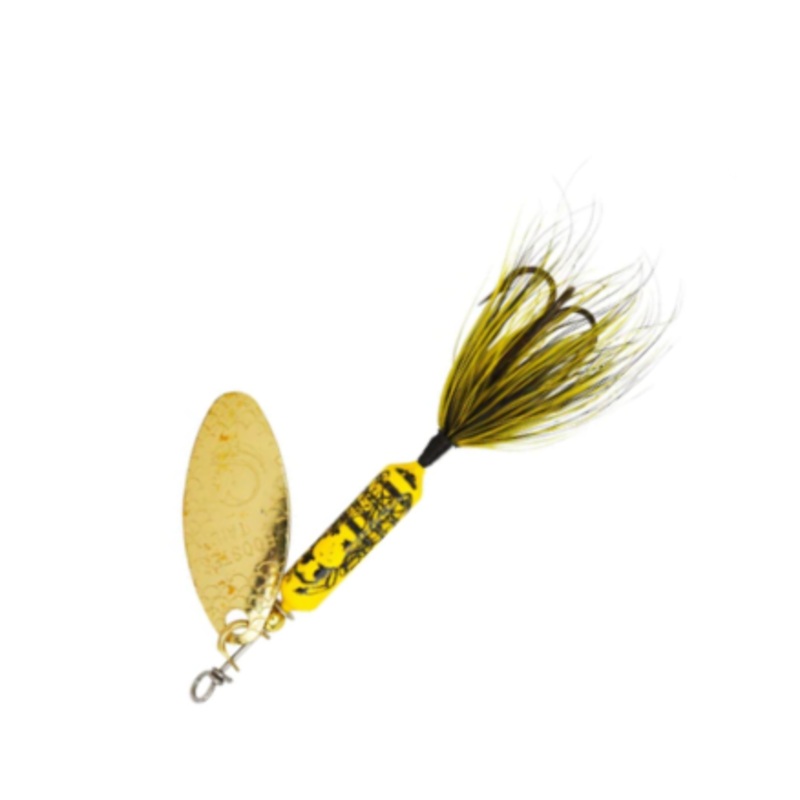 Worden’s Original Rooster Tail Spinnerbait Lures Bumblebee 1/16oz