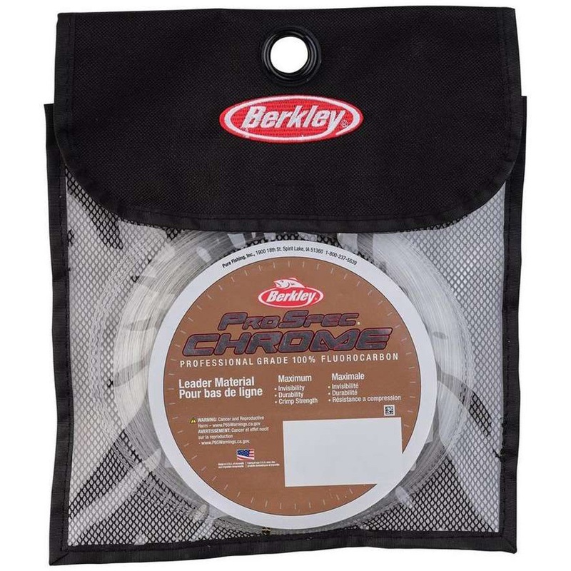 Berkley ProSpec Chrome 100% Fluoro Leader 33 Yards 200lb