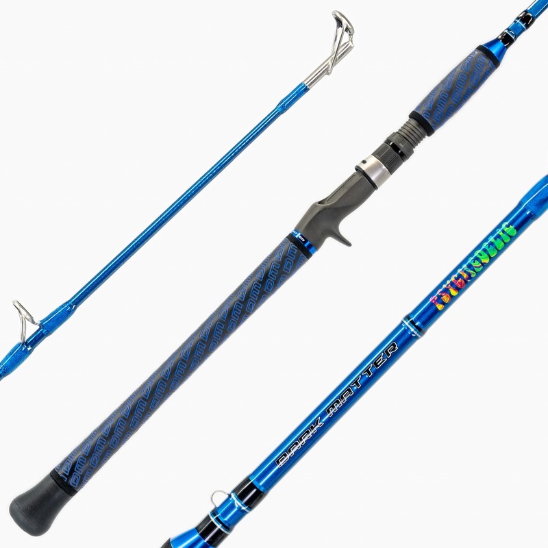 Dark Matter Psychedelic Casting Rods Blue
