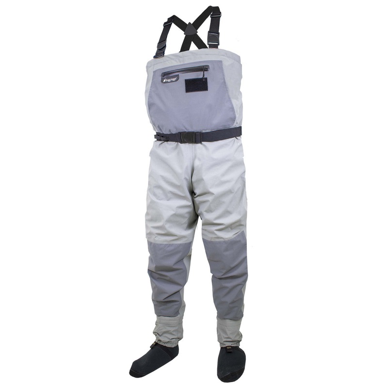 Frogg Toggs Men’s Hellbender PRO SF Chest Wader Gray Large Stout
