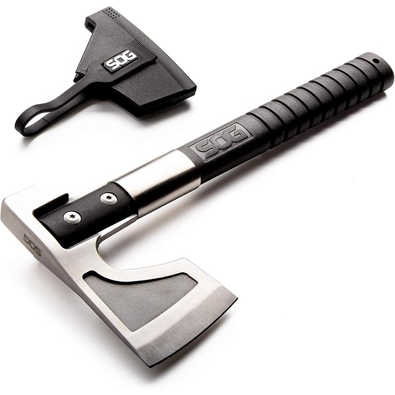 SOG SOG-CH1001-CP Camp Axe, 11.5″ Overall, 3.1″ Blade, Clam