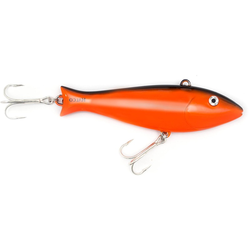 Halco Giant Trembler Lipless Minnow Trolling Plug Orange Black