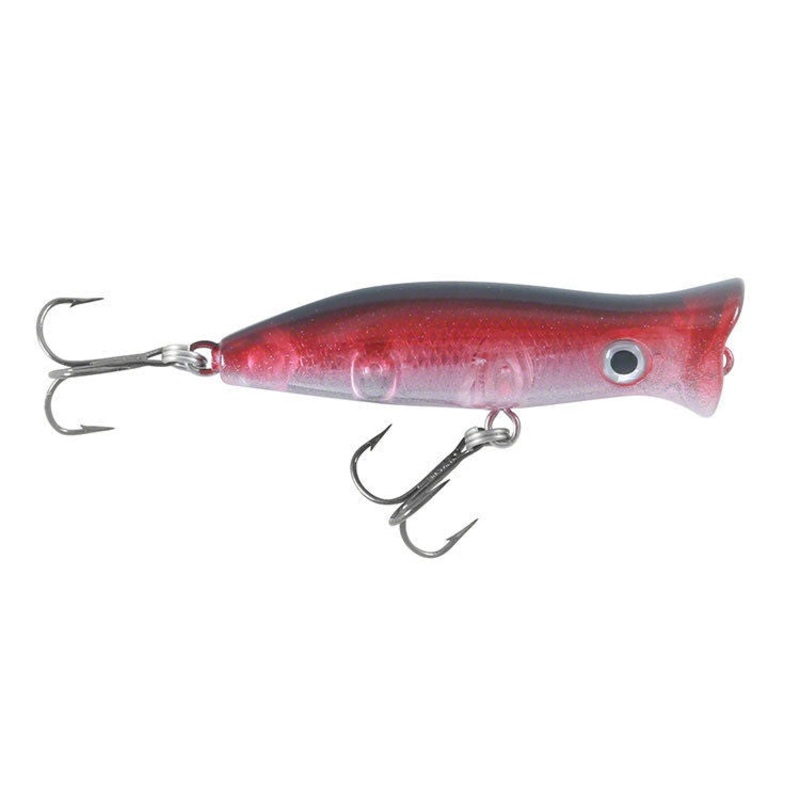 Halco Roosta Popper 60 Casting Lure, #R45 Hot Blooded, 2 3/8″, 1/4oz
