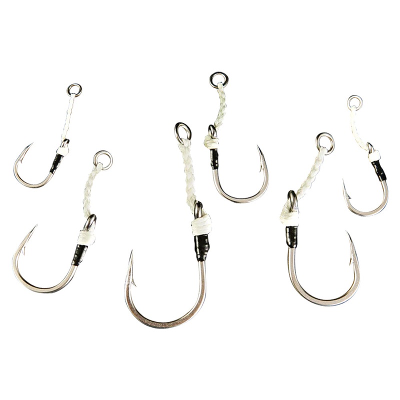 Jigging World Demon Single Assist Hooks 3/0 (4pk)