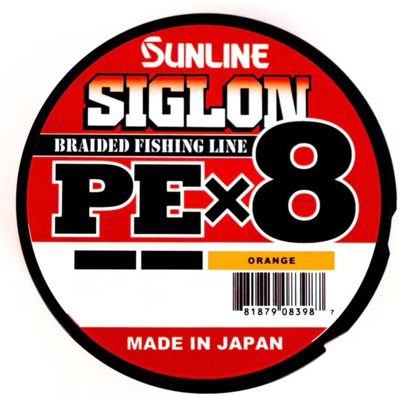 Sunline Siglon PEx8 8-Strand Braided Line Orange 40lb