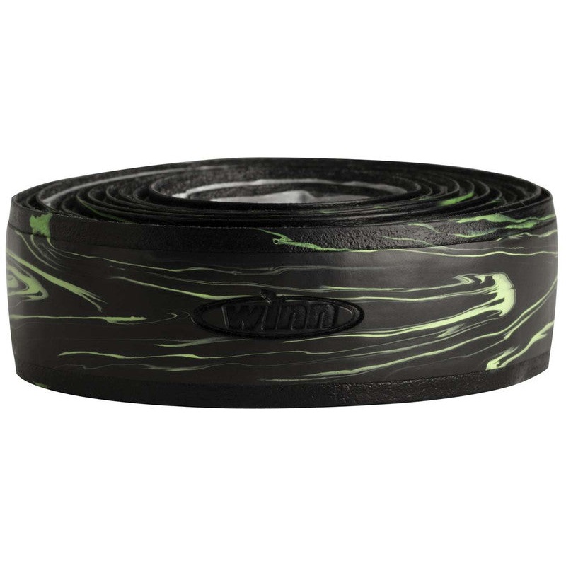 Winn Grips SLIM Rod Grip Overwrap, 66″ L, 20mm W Black/Lime