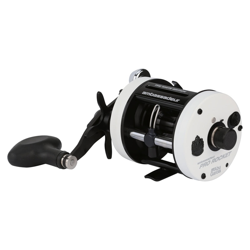 Abu Garcia Ambassadeur CS6500 Pro Rocket LTD Reel White Limited Edition AMBPR6500CS-HS