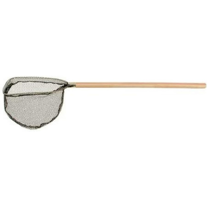 Promar Bait Scoop Net Wood Handle, 7″ x 8″ frame, 24″ length