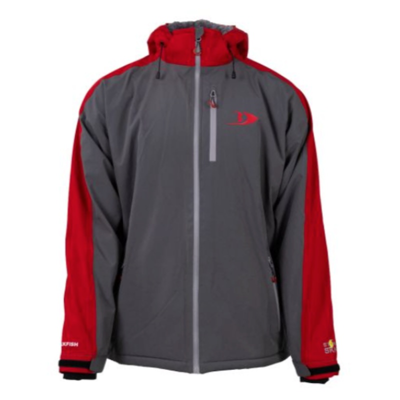 Blackfish StormSkin Gale Jacket – Grey/Red – XL