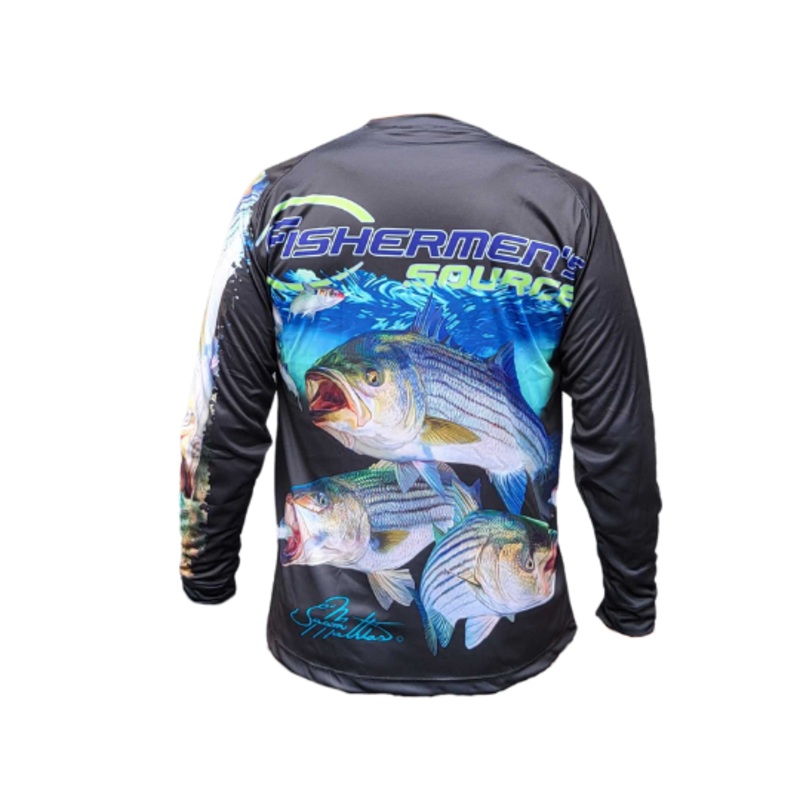 Fishermen’s Source Performance Shirt Black M