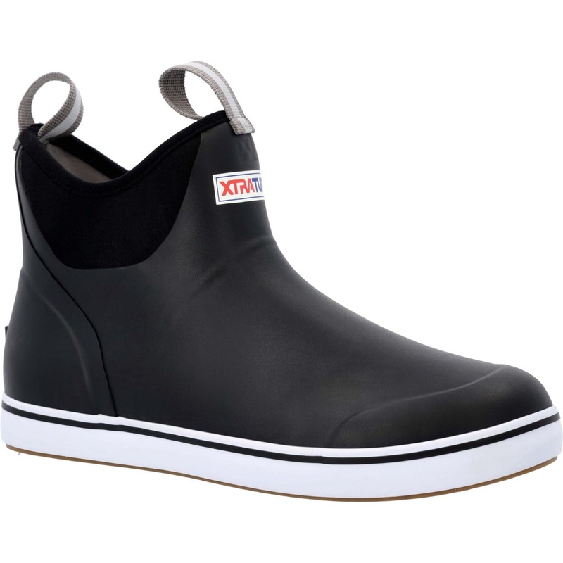 Xtratuf Men’s Black Men’s 6 in Ankle Deck Boot Size 13