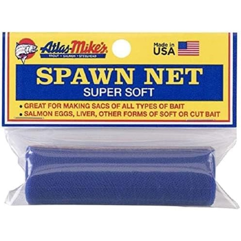Atlas-Mike’s 55049 Spawn Net 4″ x 16′ Roll Blue