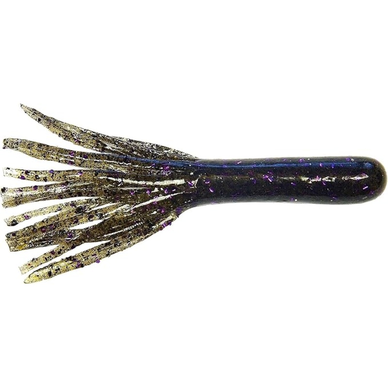 Gitzit Tournament Series 3.5″ Tubes Purple Magic 4 Pack 2 Hooks