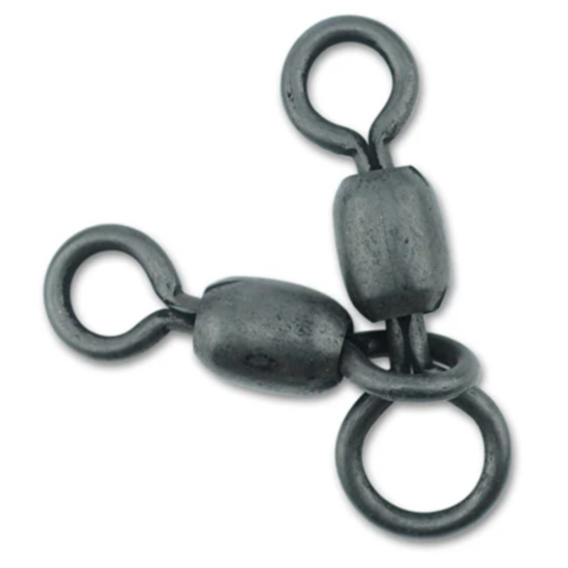 American Fishing Wire Brass Combination Crane Swivels #4/0 350lb Black 5pk