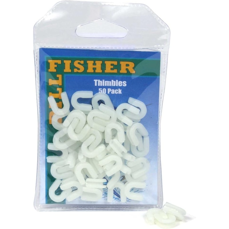 Billfisher Plastic Thimbles Luminous 50Pk
