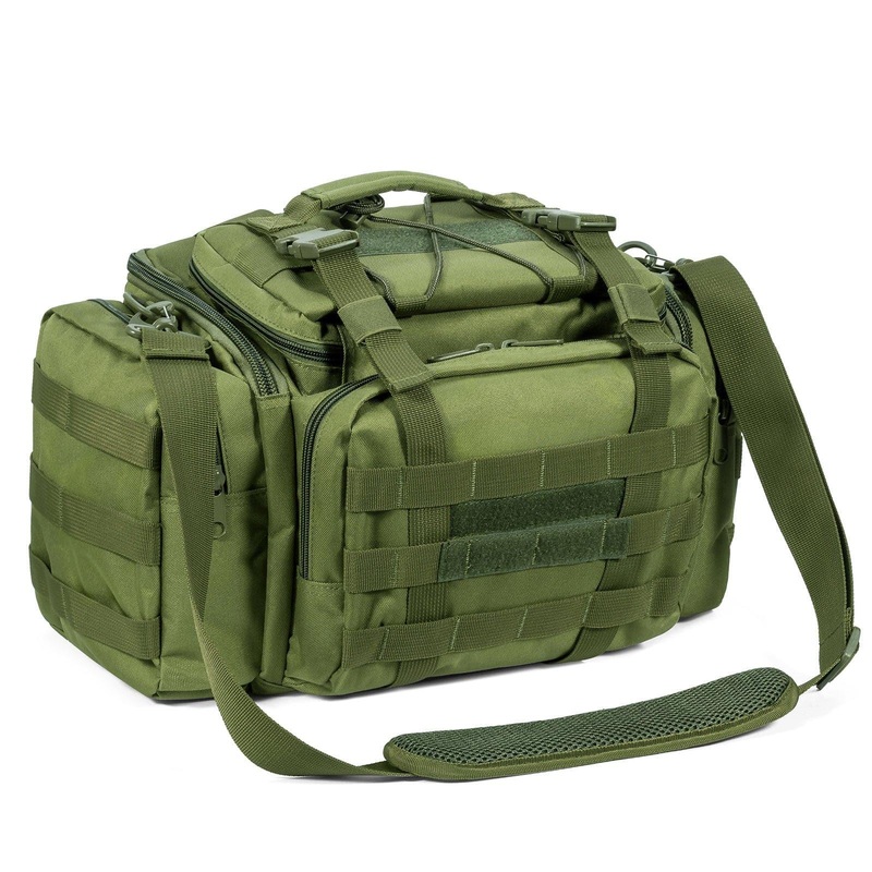Dr.Fish Large Fishing Tackle Bag 2 Colors Green
