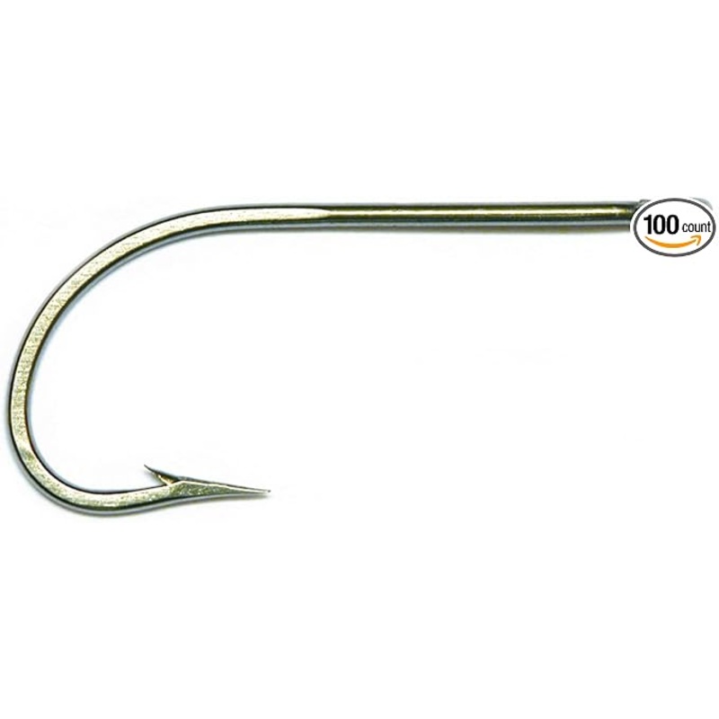 Mustad Stainless Steel Hooks 5/0 100pk