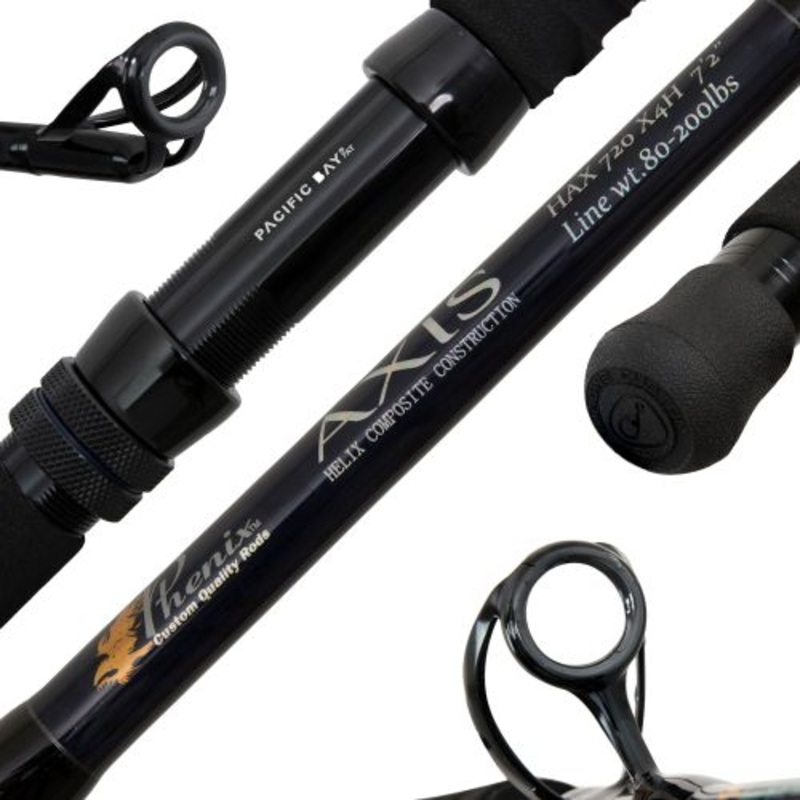 Phenix HAX-720X3H Axis, Casting Rod 7’2″, 60-130#, Mod-Fast, 1pcs