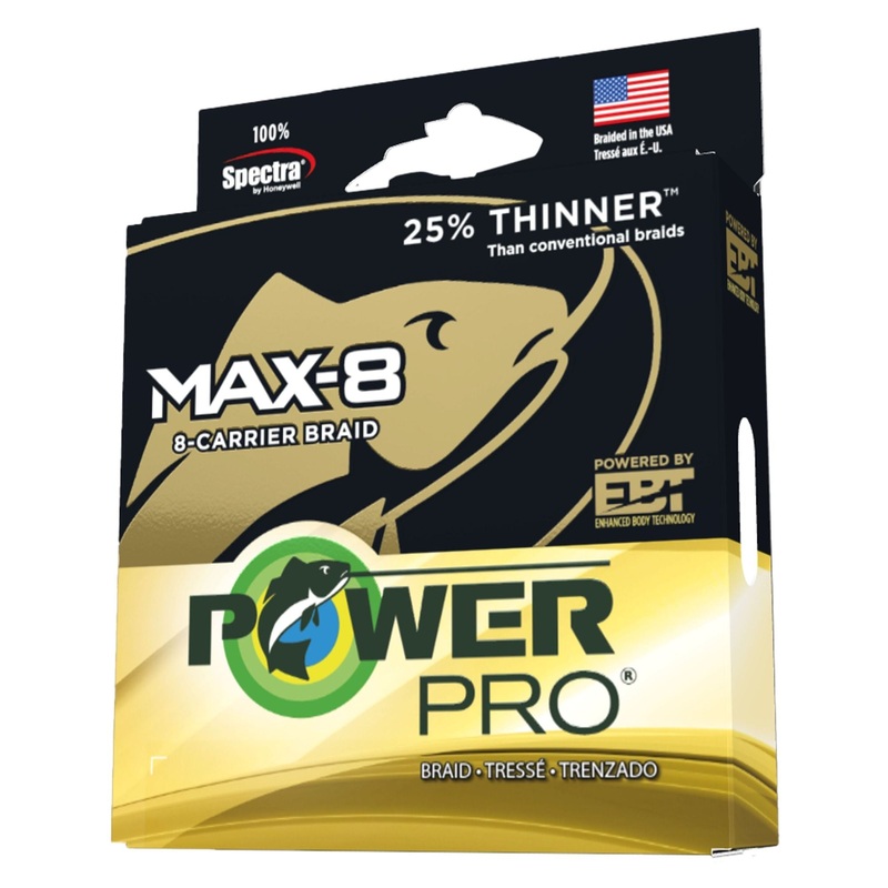 Power Pro Max-8 Multicolor Braided Line 50lb – 333yd