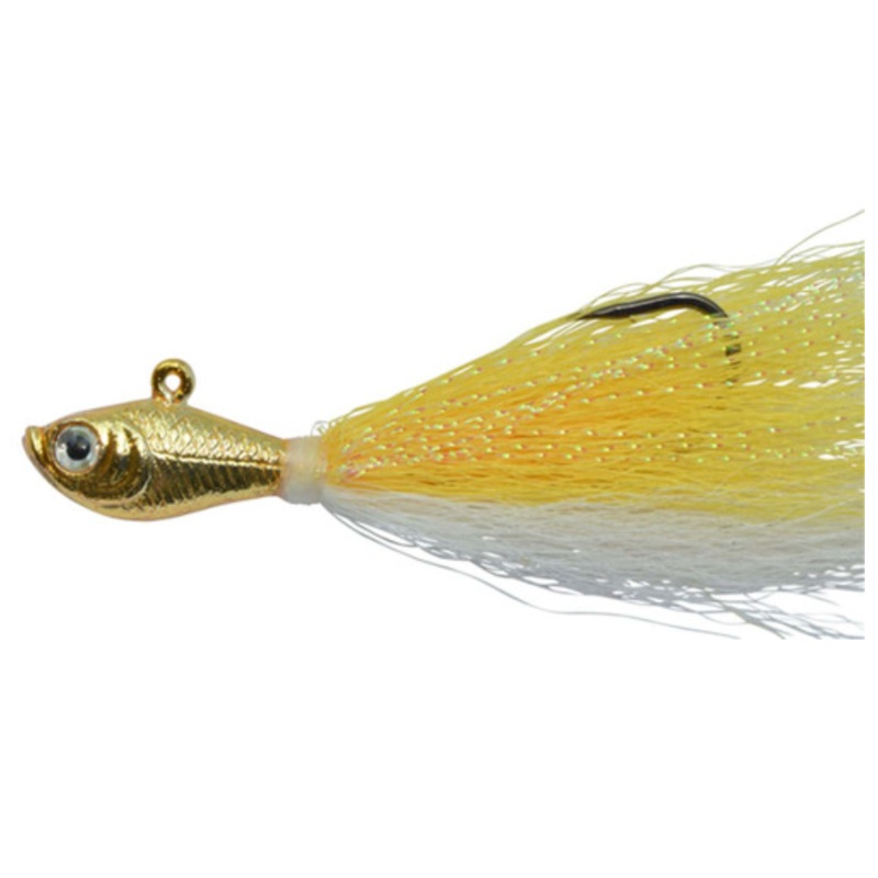 Spro Prime Bucktail Jig Chrome Gold 3/4oz Lure