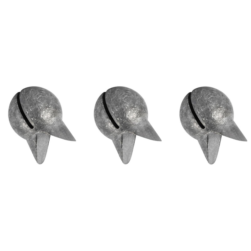 Dr.Fish 100pcs Split Shot Weights 3/250 to 3/20oz 3/250oz (0.35g)
