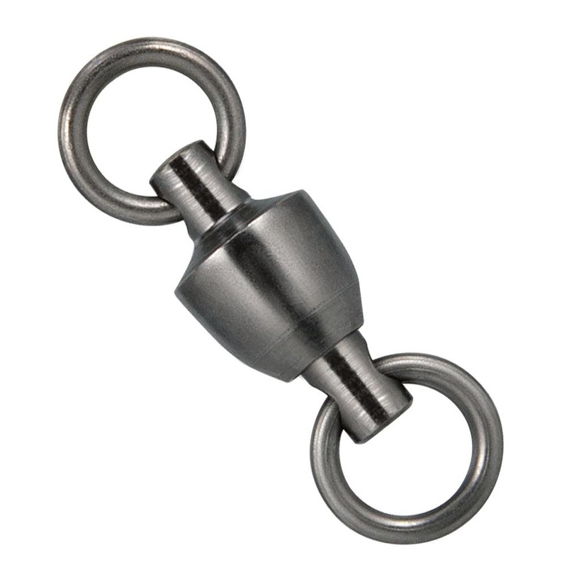 Dr.Fish 20/60pcs Ball Bearing Swivels 33-507lb #0 -33lb/15kg 20 pcs