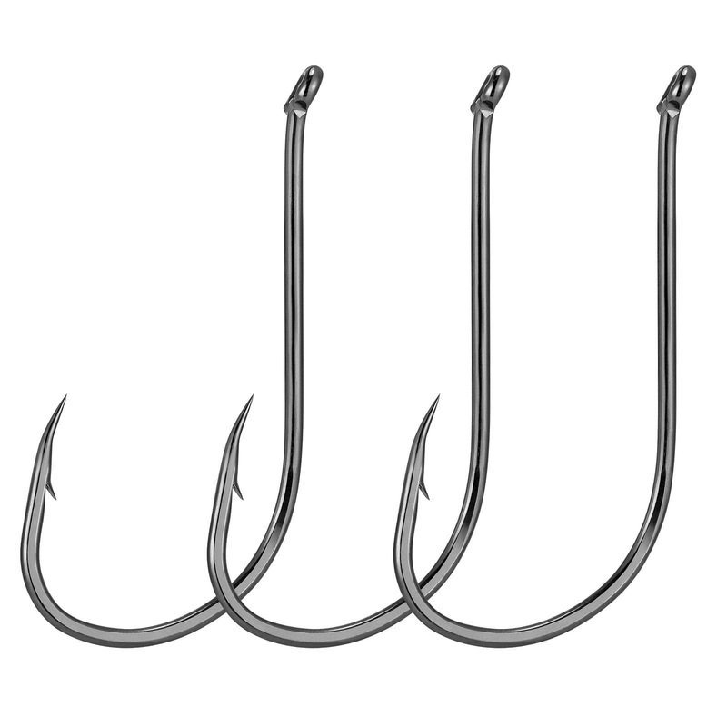 Dr.Fish 30pcs Octoups Hooks 1/0 to 10/0 1/0
