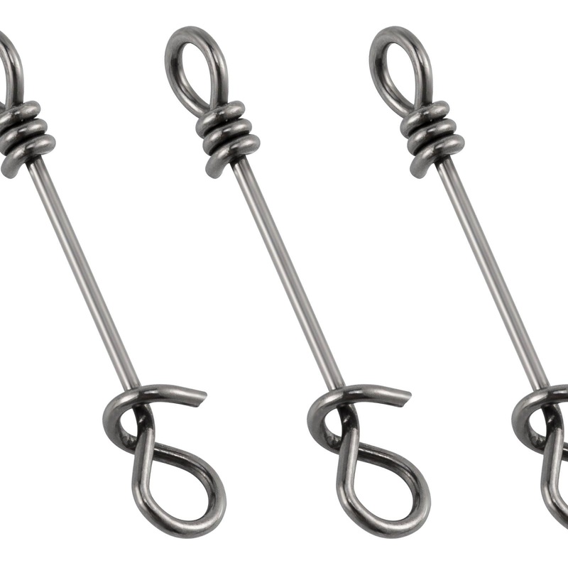 Dr.Fish 50pcs Fast Clips Lure Connector S -0.39in