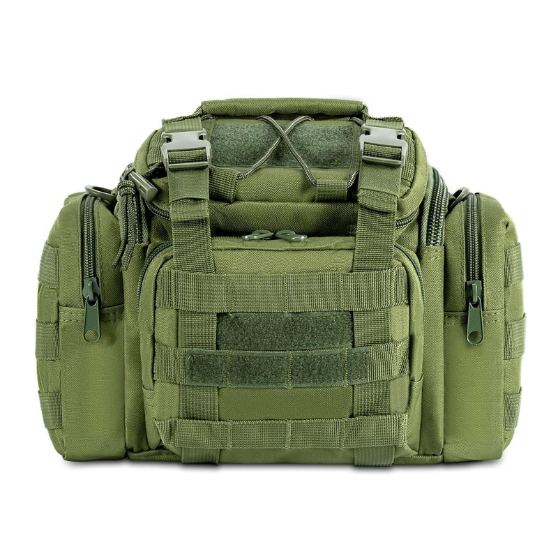 Dr.Fish Medium Fishing Tackle Bag 4 Colors Green