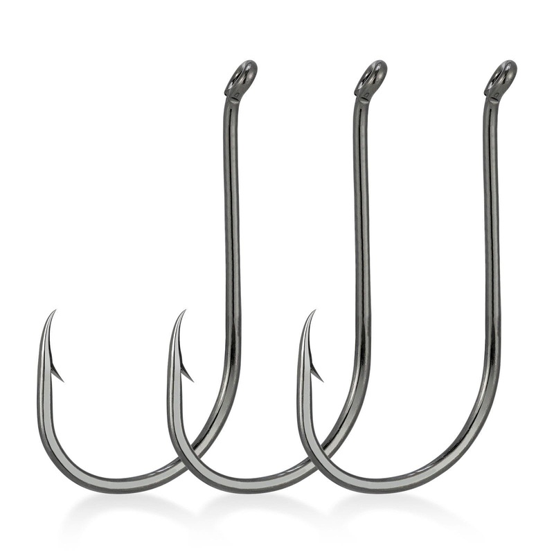 Dr.Fish Top-Rated Octopus Hooks #8 to 9/0 #8 50 pcs