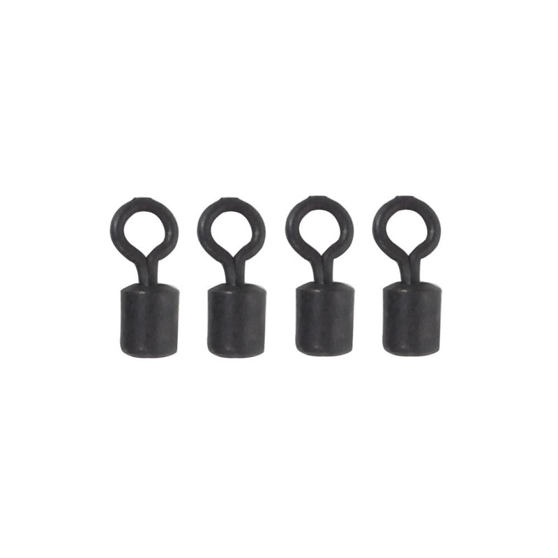 Dr.Fish 100pcs Half Rolling Swivels 70lb