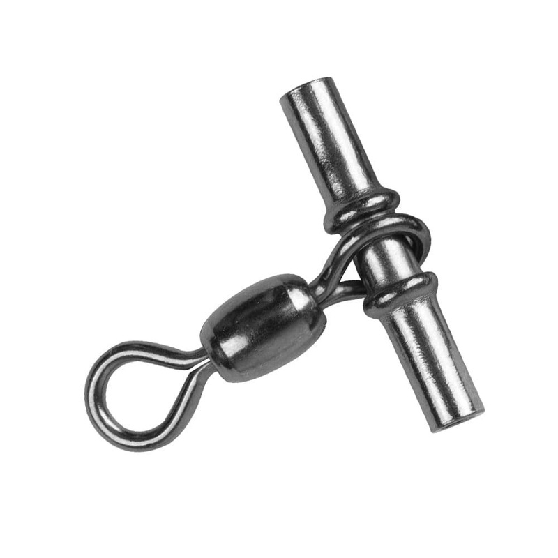 Dr.Fish 20pcs Cross-line Crane Swivels 77-165lb 4# -77lb/35kg
