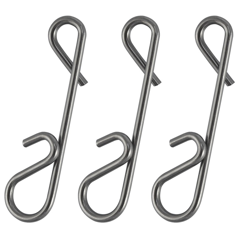 Dr.Fish 20pcs Knotless Connector SS