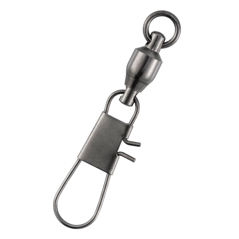Dr.Fish 30pcs Ball Bearing Swivels Snaps 17-79Lb #0 – 17lb/8kg