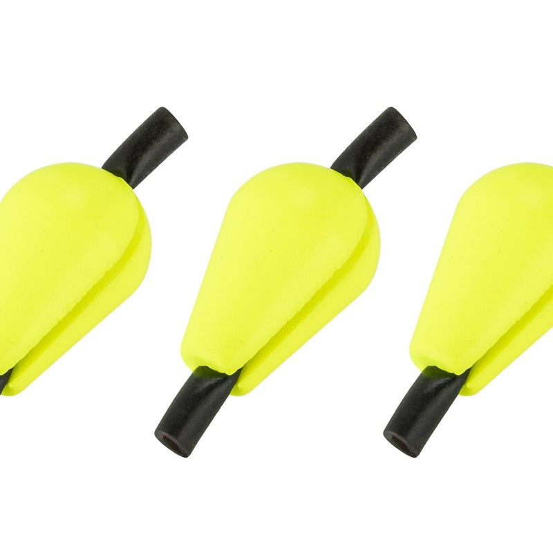 Dr.Fish 40pcs Fly Fishing Strike Indicators Yellow