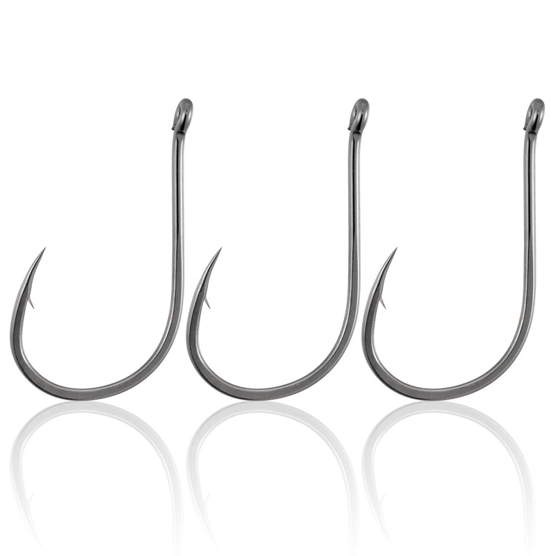 Dr.Fish 50pcs Drop Shot Hooks #2 to 3/0 #2